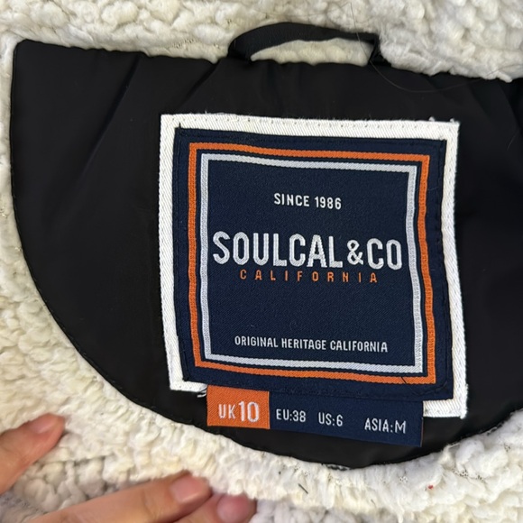 Soul Cal Womens Zip Gilet Outerwear Top vest size 6 - Picture 11 of 15